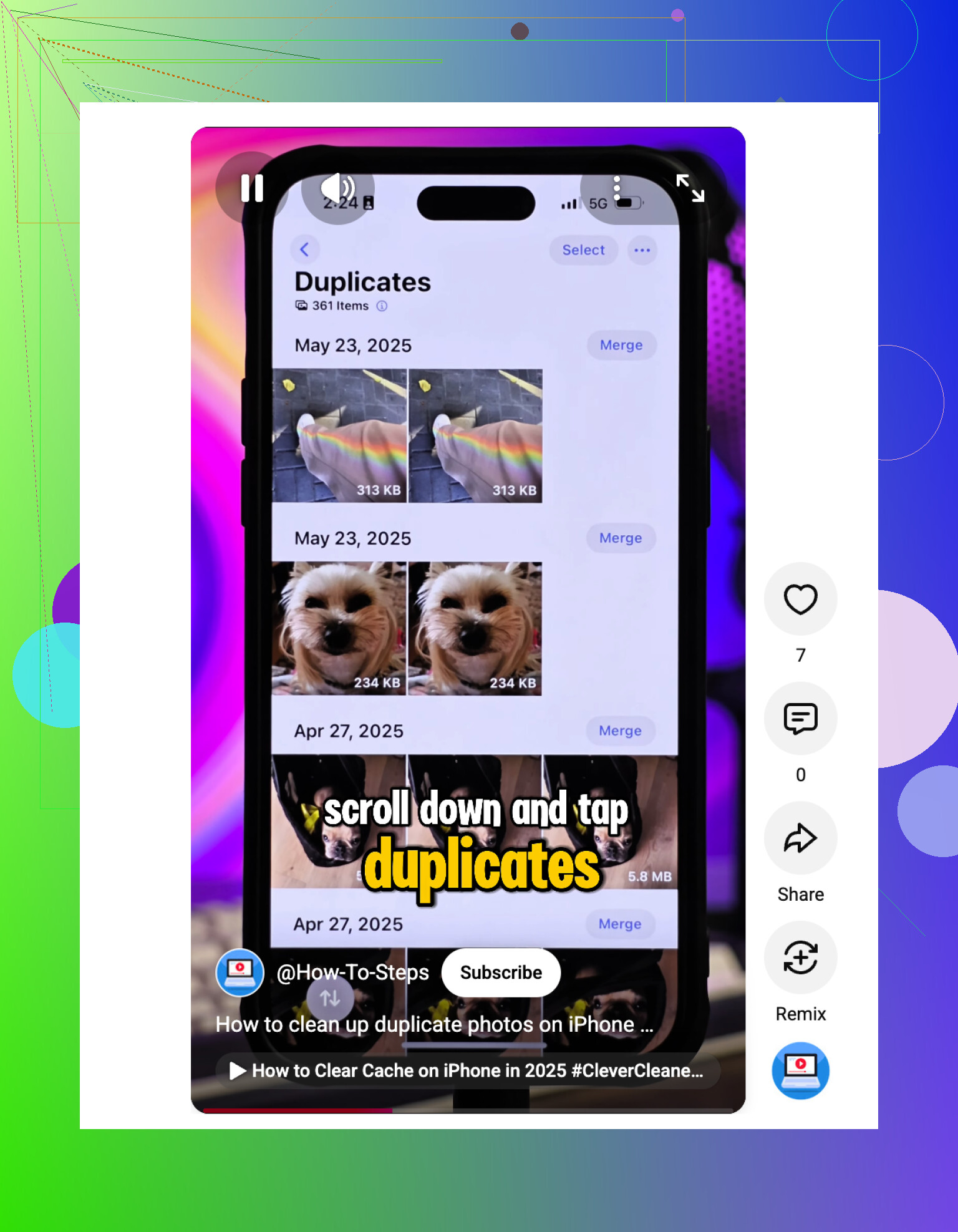 Eliminare foto duplicate su iPhone. Funzione integrata o app?